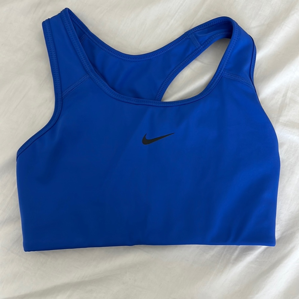 Nike Blue Dri-fit sports bra
